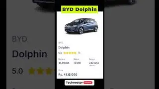 BYD Dolphin 2025 | Price & Full Details 🔥 | Affordable EV in Nepal & India 🚗⚡ #shorts