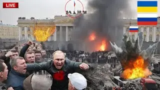TODAY! scary, putin military building attacked by us drones. arma 3