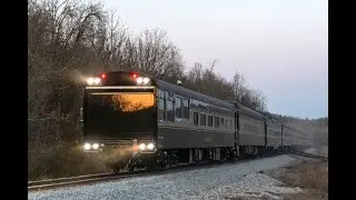 [HD] CSX Office Car Special Heading East on the Rivanna Subdivision
