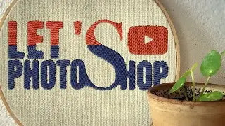 One-Click Embroidery Effect in Photoshop Beta! 🧵 (New Filter Tutorial)