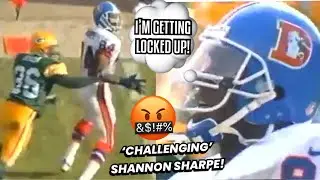 Shannon Sharpe vs LeRoy Butler | Shannon Sharpe &lsquo;SHUT DOWN&rsquo; 🥵 (TE vs DB)