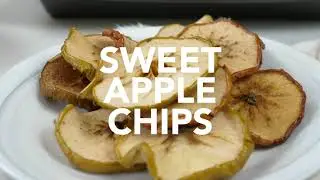 Crispy Baked Sweet Apple Chips
