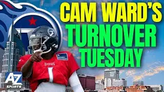 Cam Ward's turnover Tuesday creates mixed reviews from Titans training camp