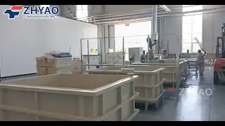 Saudi Client Visits ZHYAO Immersion Tank Powder Coating Line #saudiarabia #zhyao #powdercoating