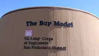 The Bay Model at Sausalito, California.