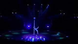 Antoine HELOU ,SOLO Mât 'réverbère' au Wintercircus Maastricht
