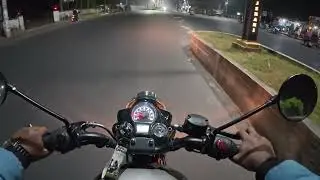 Late Night Bike Ride Alone 🖤 | Peaceful Night Vlog 18