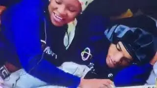 Thabang and Nelisa romance under the duvet