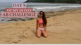 Day 8 of My Wash Board Ab Challenge / Get Fit With Sher