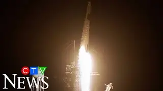 Astronauts make historic space launch aboard SpaceX rocket