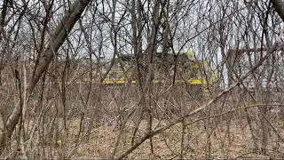 CFE veterans unit 4036 trailing on the former PRR tracks