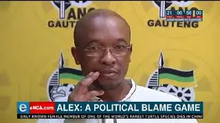 Alex: Playing the political blame game
