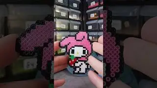 Making My Melody out of Perler Beads! #art