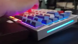 GMMK Pro Quick Build | Everglide Aqua King, ZealPC Stabilizers, GMK Godspeed