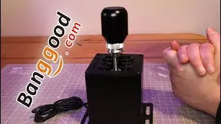 'Project D' H-Shifter for Sim Racing 👀1st LOOK👀 Featuring hall sensors and more! [Banggood]