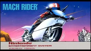 NES Pal Edition #3: Mach Rider [Playthrough No Commentary Actual NES Pal Gameplay]