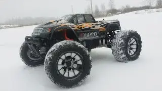 ТИРАН ... EM-Racing Tyrant 1/8 4WD Brushless RC Monster Truck