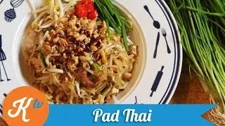 Resep Mie Thailand Pad Thai (Pad Thai Noodle Recipe Video) | PUTRI MIRANTI & ARIMBI NIMPUNO