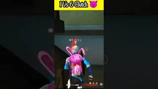 1vs6 Clutch 😈 Garena freefire 💥 #shorts