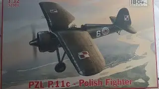 IBG PZL P.11C 1/32  #modelarstwo #hobby #IBG