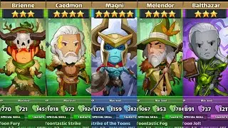 Empires & Puzzles Toon Магни Кэдмон Мелендор Бальтазар и Бриенн Toontastic или ToonSpastic?😅🤔