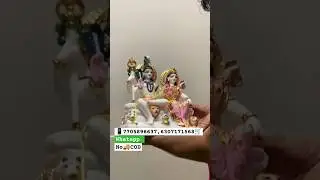 Lucknow Pouche 12inch Marble Lord Shiv Maa Parvati #onlineshopping #vrindavan #shortsvideo #shorts