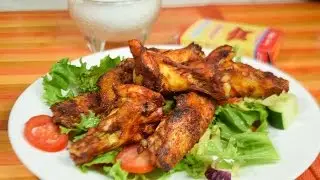 Alitas Adobadas con Achiote | Cocinando con angel