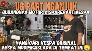 BERBURU MOTOR TUA TANPA ARAH PART 4‼️UNIT MOTOR - AKSESORIS & SPAREPART VESPA ADA SEMUA‼️GOKIL ABIS