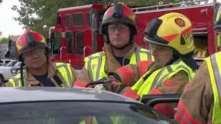 Apple Valley Fire Department car extrication
