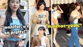 Fans were shocked at how Le sserafim was like *off screen* (spotted filming in Hongkong)