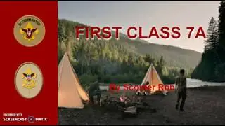 BSA FIRST CLASS RANK REQUIREMENT 7A