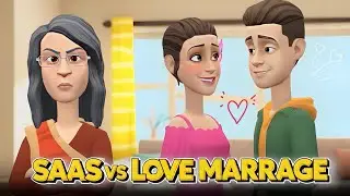 Saas Vs Love Marriage | Funny Video