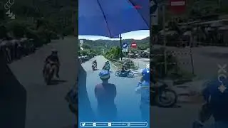 Kecelakaan Road Race di Kolaka Timur Sulawesi Tenggara, Pembalap Tabrak Penonton di Koltim Sultra