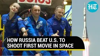 Watch: Russian actor, director blast off to shoot first movie in space; Tom Cruise, Elon Musk beaten