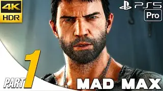 Surviving the Apocalyptic Wasteland With My Dog Mad Max Gameplay Part 1 | PS5 4K 60FPS No Commentary