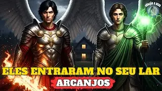 SÃO MIGUEL E SÃO RAFAEL ENTRAM NA SUA CASA COM FOGO E CURA!