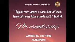 Női csendesnap - 2026.01.17.