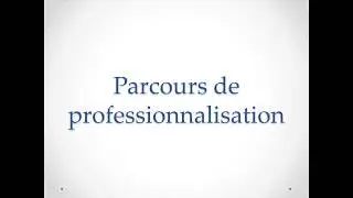 Vidéo oral E6 BTS CG : 2 ème  partie sur le parcours de professionalisation