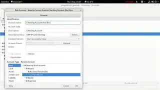 Gnucash - setting up a basic business account