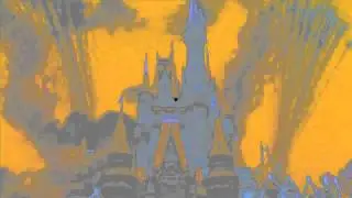 Cinderella Castle After Image Optical Illusion