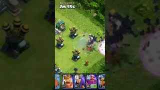 all air defence 🆚 bat spell 🦇🦇🦇#coc #youtubeshorts