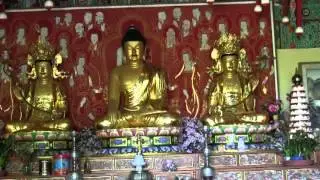 Mu Ryang Sa Buddhist Temple on Oahu, Hawaii