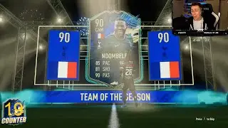 Miniminter Gets 7 TOTS Cards From 4 Packs In a Row!