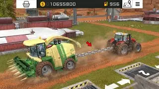 Соревнования по стрельбе из трактора KRONE HARVESTAR против MASSEY FERGUSSON в FS 18! Многопользо...
