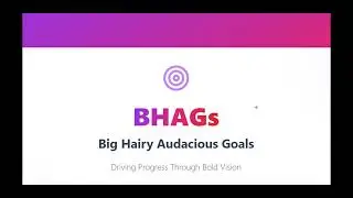 Big Hairy Audacious Goals