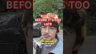 Cheap RWD Cars Are Disappearing! Buy Now!