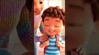 Morning Routine Song 🌞🎒 | Get Ready for School with Mom | 3D Kids Nursery Rhymes