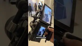 SONY FX3 VERTICAL SMALLRIG PORTKEYS LH5P II 35MM GM MINIMAL event coverage set-up #shorts #instareel