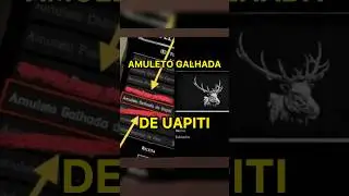 COMO CONSEGUIR O AMULETO GALHADA DE UAPITI NO RED DEAD 2!