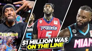 Lance Stephenson & Michael Beasley Vs Nasir Core & Montrezl Harrel For $1 Million! Big3 Championship